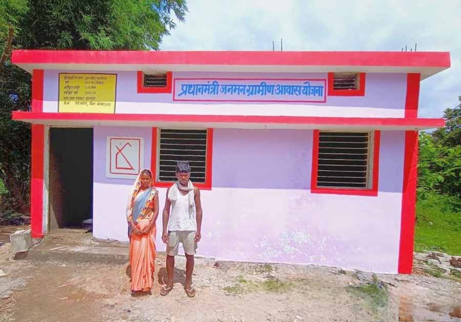 पीएम जनमन योजना से पीवीटीजी समुदाय के लोगों का पक्के आवास का सपना हो रहा साकार