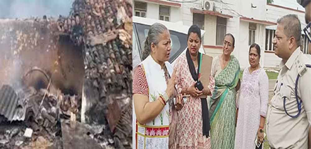 छत्तीसगढ़-दुर्ग की केन्द्रीय जेल पहुंचीं महिला आयोग की अध्यक्ष, लोहारीडीह की महिला बंदियों से की मुलाकात