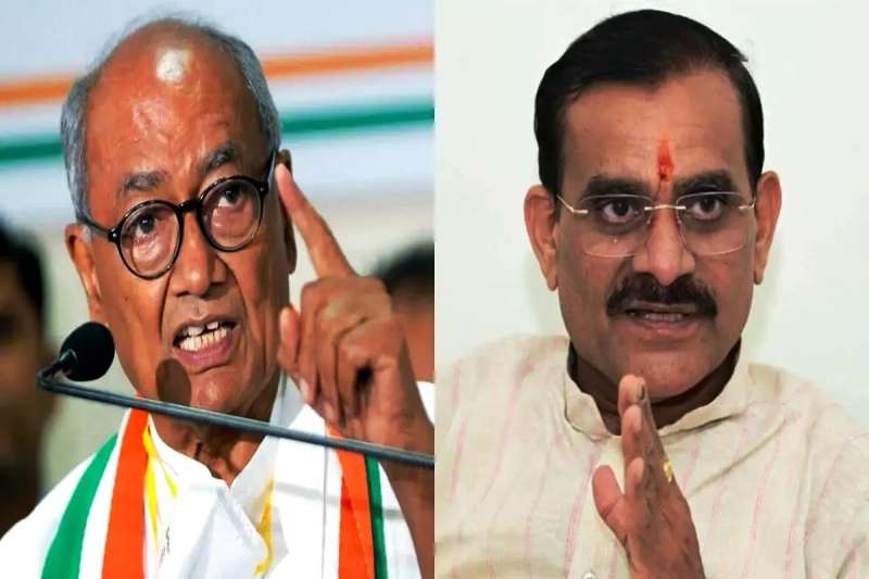 कांग्रेस नेता दिग्विजय सिंह का विवादित बयान, बीजेपी प्रदेश अध्यक्ष को कहा नपुंसक, बदले में वीडी शर्मा ने दिया यह जवाब