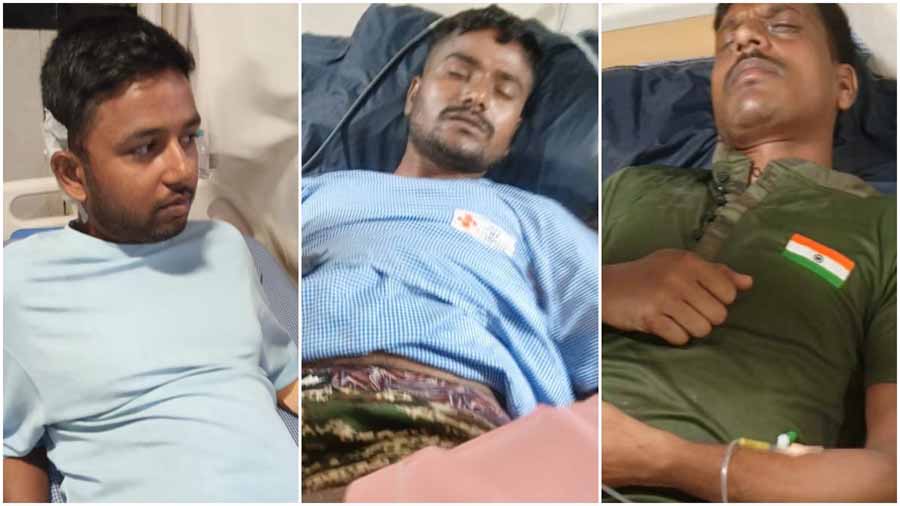 बीजापुर में आईईडी की चपेट में आने से घायल हुए सीआरपीएफ के पांच जवानों को रायपुर किया रेफर बीजापुर में आईईडी की चपेट में आने से घायल हुए सीआरपीएफ के पांच जवानों को रायपुर किया रेफर