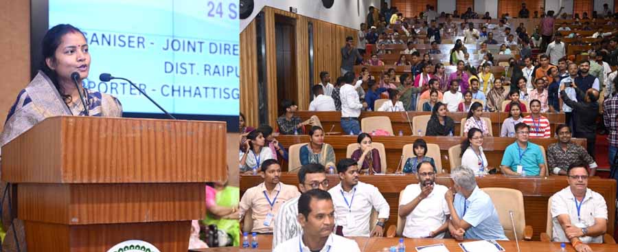 समानता, समावेश और सशक्तिकरण का एक पुल है अंतर्राष्ट्रीय सांकेतिक भाषा दिवस : मंत्री लक्ष्मी राजवाड़े समानता, समावेश और सशक्तिकरण का एक पुल है अंतर्राष्ट्रीय सांकेतिक भाषा दिवस : मंत्री लक्ष्मी राजवाड़े