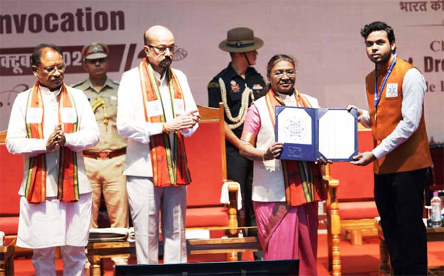आईआईटियन्स ने वैश्विक स्तर पर बनाई अपनी विशेष पहचान : राष्ट्रपति श्रीमती द्रौपदी मुर्मु