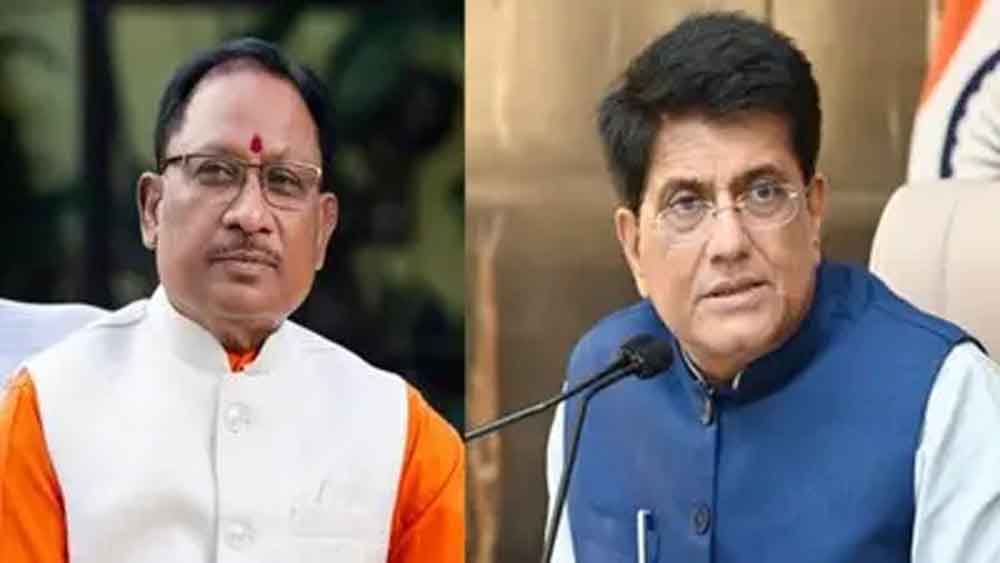 छत्तीसगढ़-मुख्यमंत्री साय की केंद्रीय मंत्री पीयूष गोयल संग की बैठक, विकास और औद्योगिक नीतियों पर चर्चा