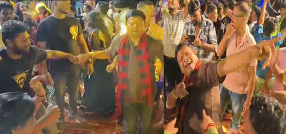 छत्तीसगढ़-बीजापुर में गरबे में युवाओं संग थिरके पूर्व मंत्री गागड़ा, लोगों ने की तारीफ छत्तीसगढ़-बीजापुर में गरबे में युवाओं संग थिरके पूर्व मंत्री गागड़ा, लोगों ने की तारीफ