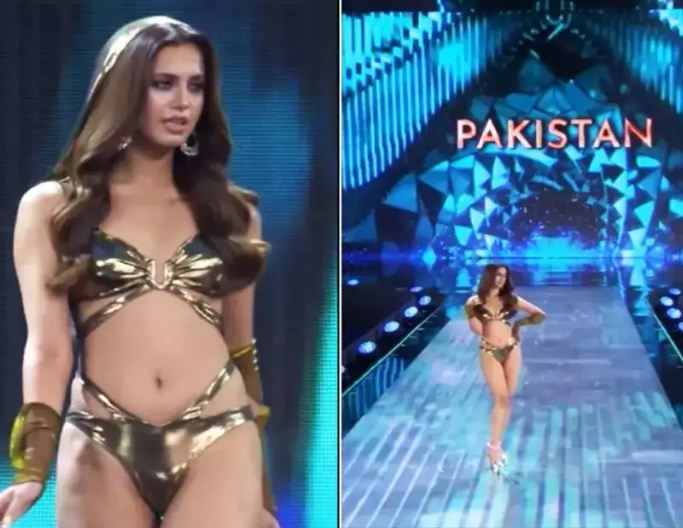 पाकिस्तान की मॉडल रोमा माइकल ने अपनी बिकिनी वॉक से किया कट्टरपंथियों को नाराज पाकिस्तान की मॉडल रोमा माइकल ने अपनी बिकिनी वॉक से किया कट्टरपंथियों को नाराज
