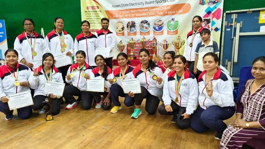 गुवाहाटी में अभा विद्युत महिला खेल स्पर्धा में छत्तीसगढ़ को 8 पदक गुवाहाटी में अभा विद्युत महिला खेल स्पर्धा में छत्तीसगढ़ को 8 पदक