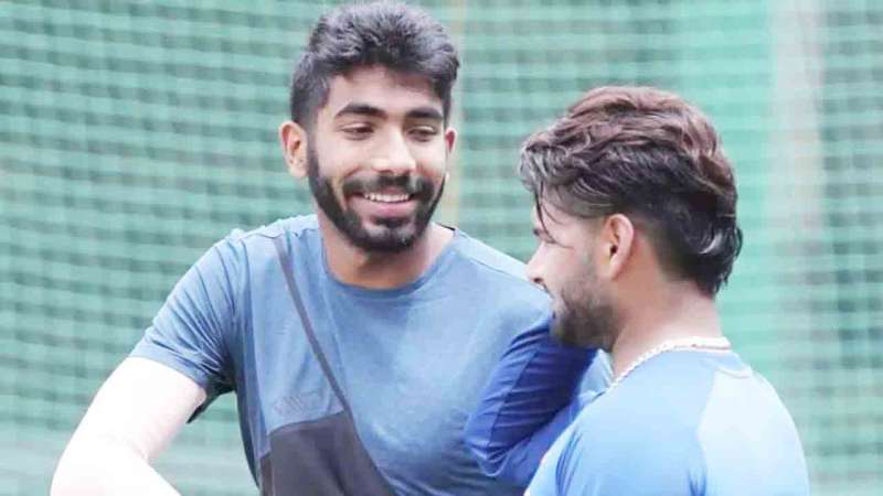 ऋषभ पंत ने नेट्स पर जसप्रीत बुमराह को पेल दिया, वायरल हुआ वीडियो ऋषभ पंत ने नेट्स पर जसप्रीत बुमराह को पेल दिया, वायरल हुआ वीडियो