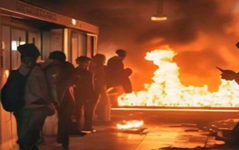 BKC मेट्रो स्टेशन के बेसमेंट में लगी आग, मेट्रो सेवाएं अस्थायी रूप से रोकी गईं