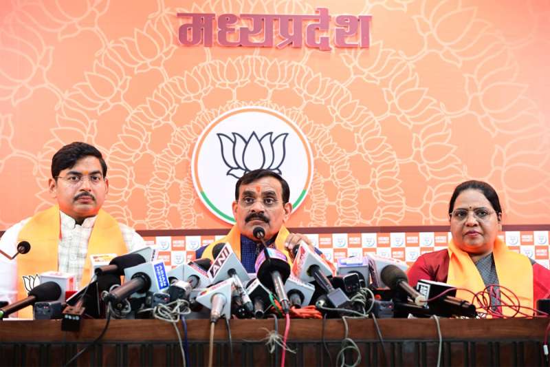 भोपाल में प्रदेश अध्यक्ष विष्णुदत्त शर्मा ने दिग्विजय सिंह के बयान का मुतोड जवाब दिया भोपाल में प्रदेश अध्यक्ष विष्णुदत्त शर्मा ने दिग्विजय सिंह के बयान का मुतोड जवाब दिया