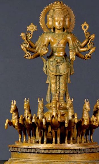 सूर्यदेव की लकड़ी की प्रतिमा होती है शुभ