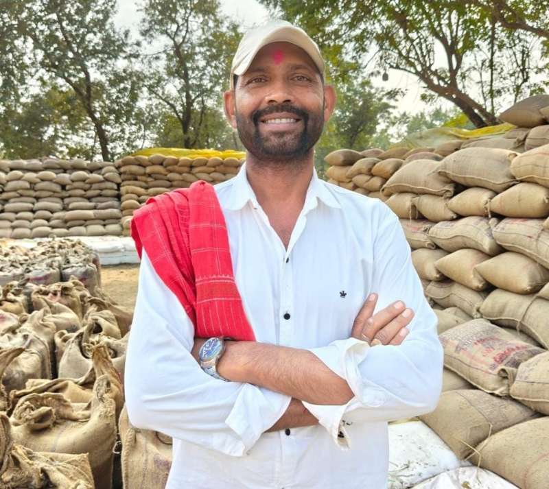 कृषक उन्नति योजना से बलौदाबाजार के किसान को मिला नया संबल