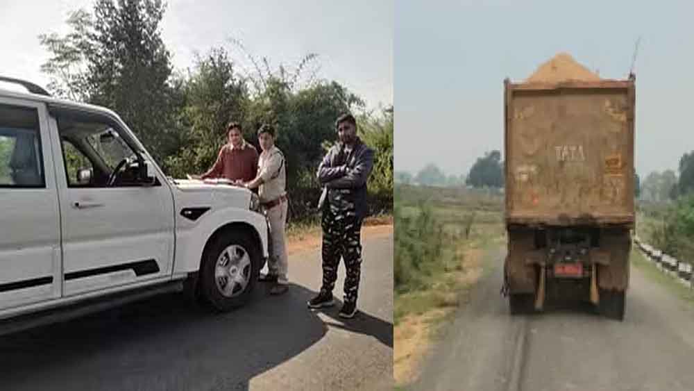 छत्तीसगढ़-बलरामपुर रामानुजगंज में परिवहन विभाग की सख्ती, ओवरलोड वाहनों पर हुई कार्रवाई छत्तीसगढ़-बलरामपुर रामानुजगंज में परिवहन विभाग की सख्ती, ओवरलोड वाहनों पर हुई कार्रवाई