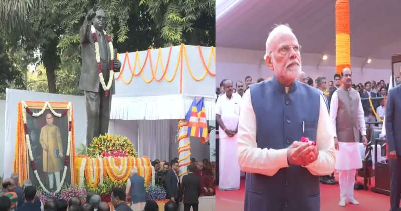 प्रधानमंत्री मोदी ने बाबासाहेब आंबेडकर की पुण्यतिथि पर दी श्रद्धांजलि, देश के लिए उनके योगदान को याद किया