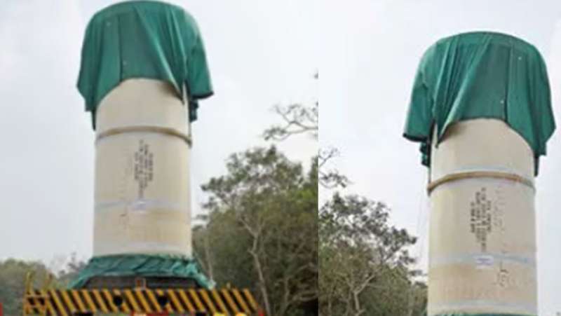 गगनयान मिशन में इसरो की प्रगति, पहला मोटर सेगमेंट प्रक्षेपण केंद्र पहुंचा