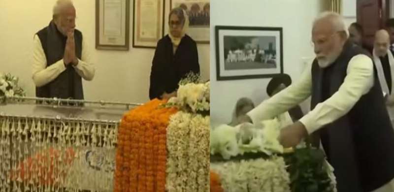 पीएम मोदी ने मनमोहन सिंह को श्रद्धांजलि देते हुए अपने शोक संदेश में कहा….