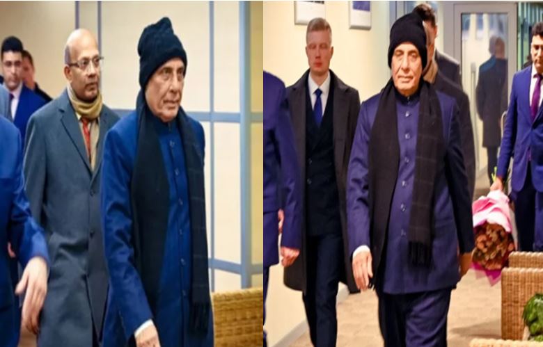 मॉस्को दौरे पर पहुंचे राजनाथ सिंह, पुतिन से मुलाकात में रक्षा सहयोग और सुरक्षा पर होगी बातचीत मॉस्को दौरे पर पहुंचे राजनाथ सिंह, पुतिन से मुलाकात में रक्षा सहयोग और सुरक्षा पर होगी बातचीत