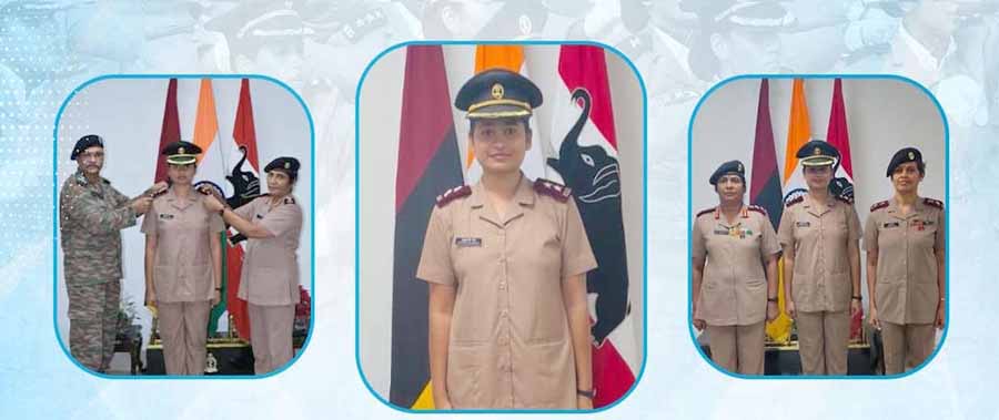 कुसुमावती गौड़ा भारतीय मिलिट्री नर्सिंग सर्विस में बनी लेफ्टिनेंट कुसुमावती गौड़ा भारतीय मिलिट्री नर्सिंग सर्विस में बनी लेफ्टिनेंट