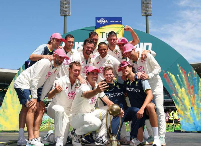 ऑस्ट्रेलिया ने पांचवां टेस्ट छह विकेट से जीतकर एक दशक बाद बॉर्डर गावस्कर ट्रॉफी पर कब्जा किया