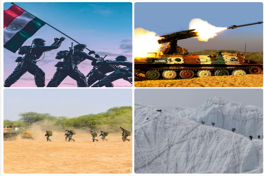 देश की रक्षा के लिए समर्पित है 15 जनवरी थल सेना दिवस देश की रक्षा के लिए समर्पित है 15 जनवरी थल सेना दिवस