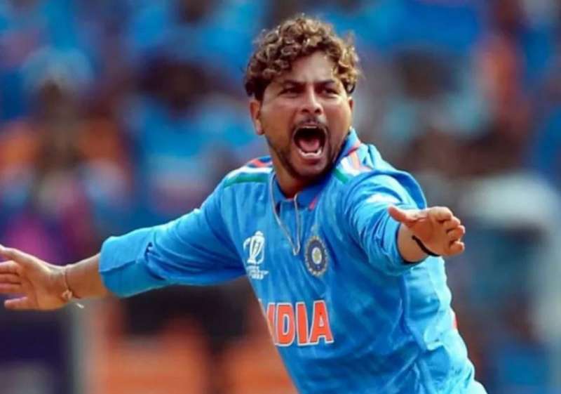 कुलदीप यादव अभ्यास में लगे कुलदीप यादव अभ्यास में लगे