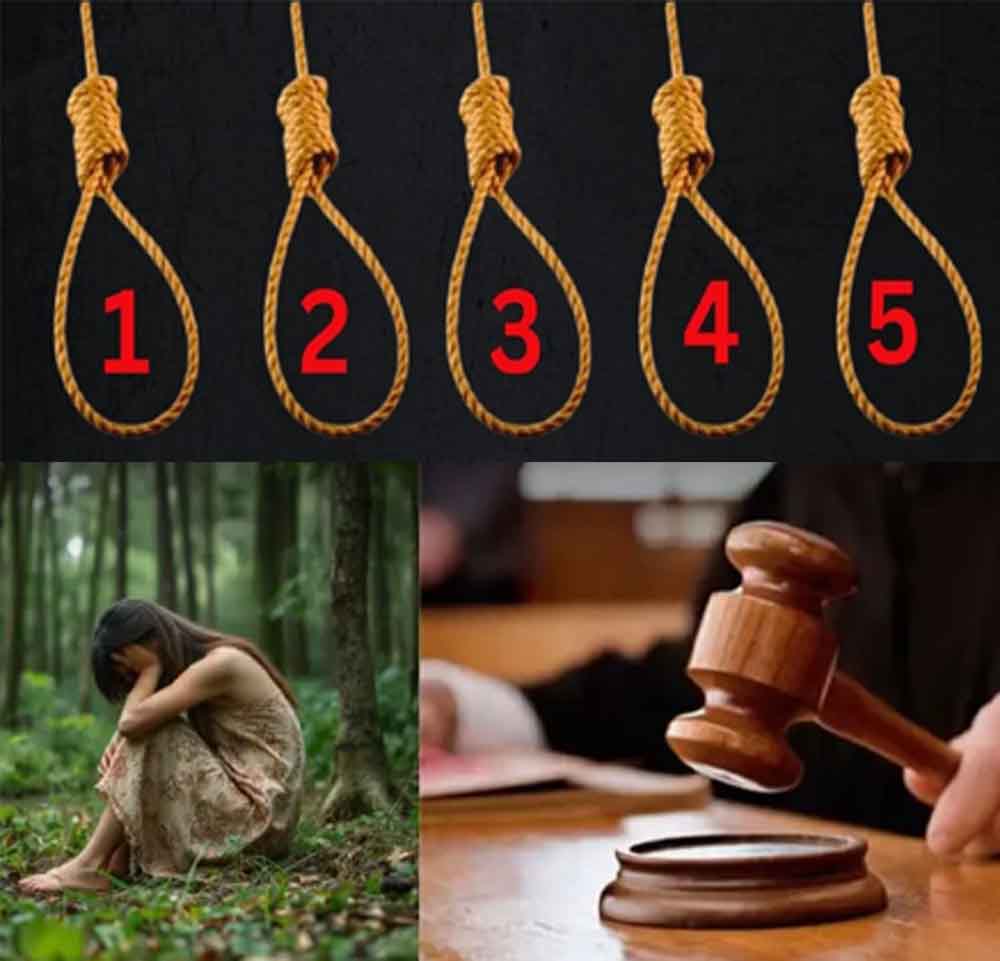 छत्तीसगढ़-कोरबा में पांच दोषियों को सजा-ए-मौत, बच्ची से सामूहिक दुष्कर्म के बाद की तीन लोगों की थी हत्या छत्तीसगढ़-कोरबा में पांच दोषियों को सजा-ए-मौत, बच्ची से सामूहिक दुष्कर्म के बाद की तीन लोगों की थी हत्या