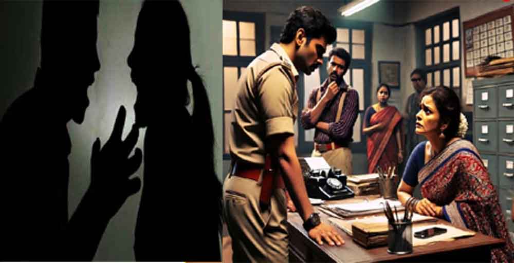 छत्तीसगढ़-आधी रात पति के मोबाइल पर मैसेज आने पर मारपीट, पत्नी पहुंची थाने