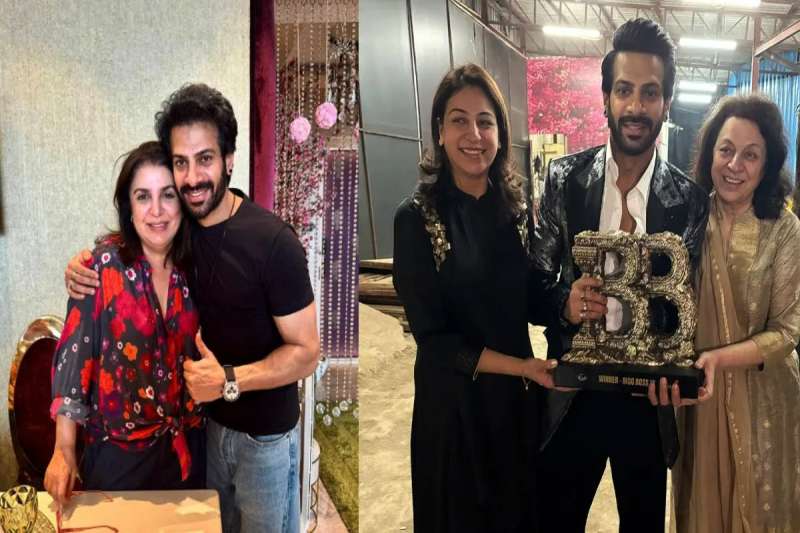 फराह खान ने बिग बॉस-18 के विनर करणवीर मेहरा के साथ किया डिनर, क्लिक करवाई तस्वीरें