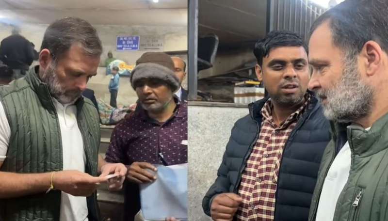 राहुल गांधी ने दिल्ली एम्स के बाहर मरीजों से की मुलाकात, केंद्र और दिल्ली सरकार पर तीखा हमला