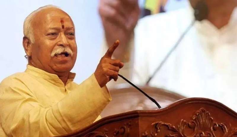 मोहन भागवत के बयान पर कांग्रेस और शिवसेना को आपत्ति 
