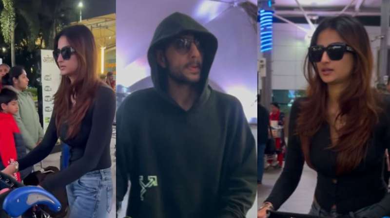 पलक तिवारी और इब्राहिम अली खान ने साथ में किया न्यू ईयर सेलिब्रेशन, एयरपोर्ट पर आए नजर पलक तिवारी और इब्राहिम अली खान ने साथ में किया न्यू ईयर सेलिब्रेशन, एयरपोर्ट पर आए नजर