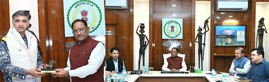 छत्तीसगढ़ का अनुपम सौंदर्य सदैव आपकी स्मृतियों में रहेगा अंकित : मुख्यमंत्री साय छत्तीसगढ़ का अनुपम सौंदर्य सदैव आपकी स्मृतियों में रहेगा अंकित : मुख्यमंत्री साय