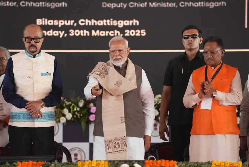 प्रधानमंत्री नरेंद्र मोदी ने किया सुपर क्रिटिकल थर्मल पावर परियोजना कार्य का शुभारंभ