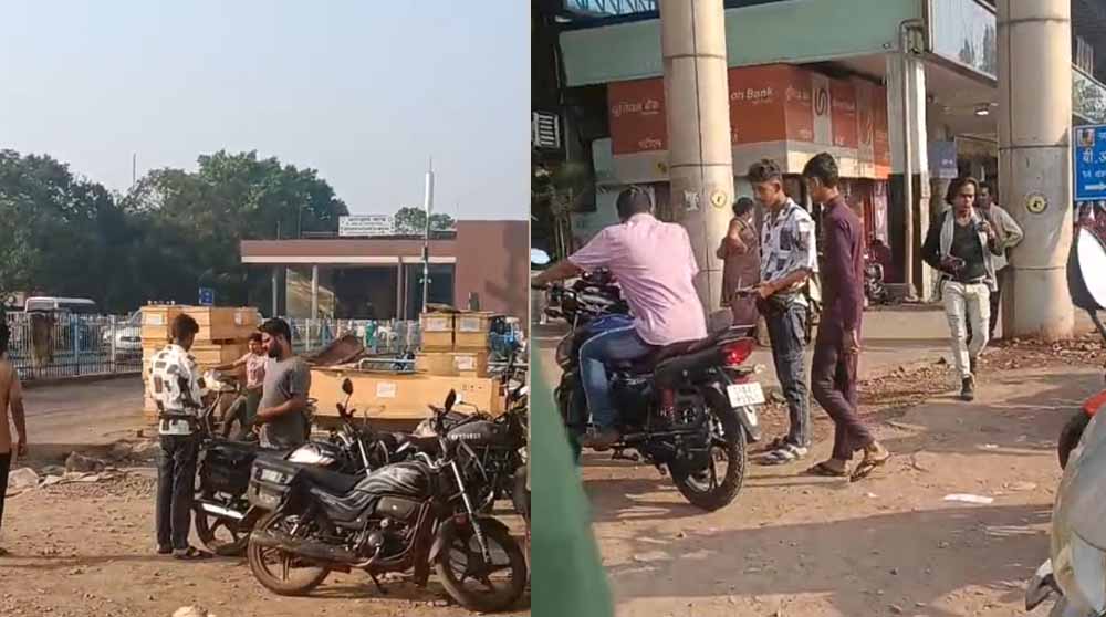 रायपुर रेलवे स्टेशन में चल रहा अवैध वसूली का खेल, लोग परेशान