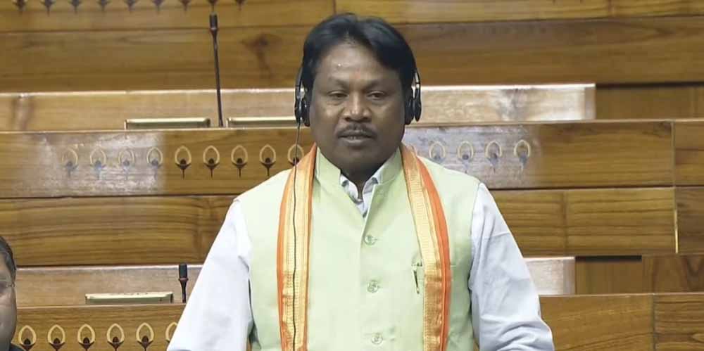 सांसद महेश कश्यप ने संसद में उठाया इंद्रावती नदी मुद्दा, केंद्रीय जल मंत्री से समाधान की मांग की