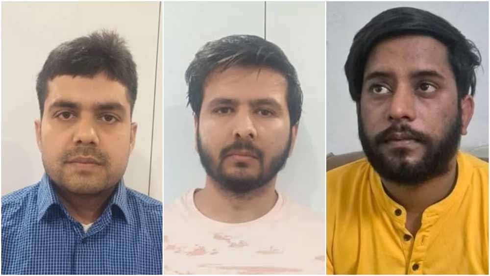 रायपुर पुलिस ने दिल्ली से पकड़े साइबर ठग, सीए समेत तीन गिरफ्तार