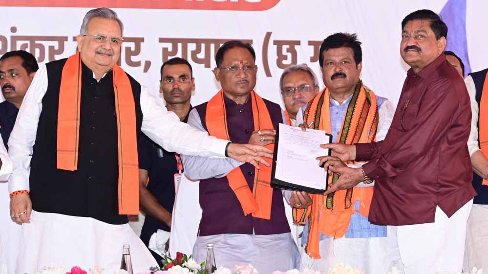 रायपुर : छत्तीसगढ़ की पीडीएस व्यवस्था पूरे देश में सर्वश्रेष्ठ: मुख्यमंत्री विष्णु देव साय