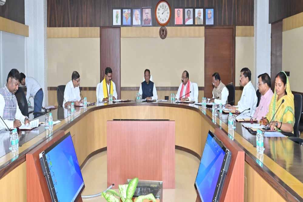 मुख्यमंत्री विष्णु देव साय की अध्यक्षता में आयोजित कैबिनेट की बैठक में अनेक महत्वपूर्ण निर्णय लिए गए