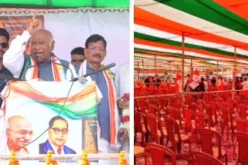 बक्सर: खड़गे की रैली में भीड़ नहीं जुटने पर जिलाध्यक्ष मनोज पांडे निलंबित