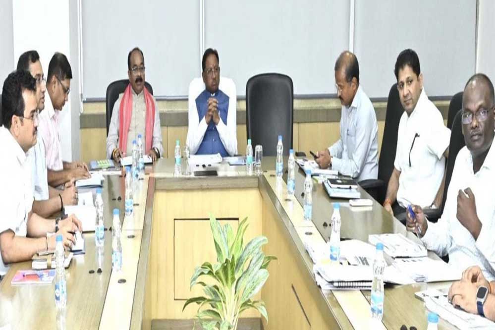 रायपुर : आने वाले दस वर्षों की जरूरत के हिसाब से पानी की व्यवस्था पर हो काम– विष्णु देव साय