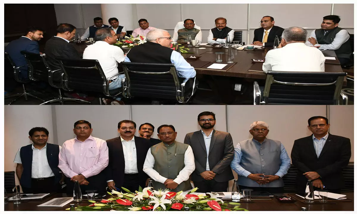 CG News- मुख्यमंत्री से उद्योग जगत के दिग्गजों ने की मुलाकात: वस्त्र, पर्यटन और स्वास्थ्य के क्षेत्र में छत्तीसगढ़ बना निवेश का हॉटस्पॉट…