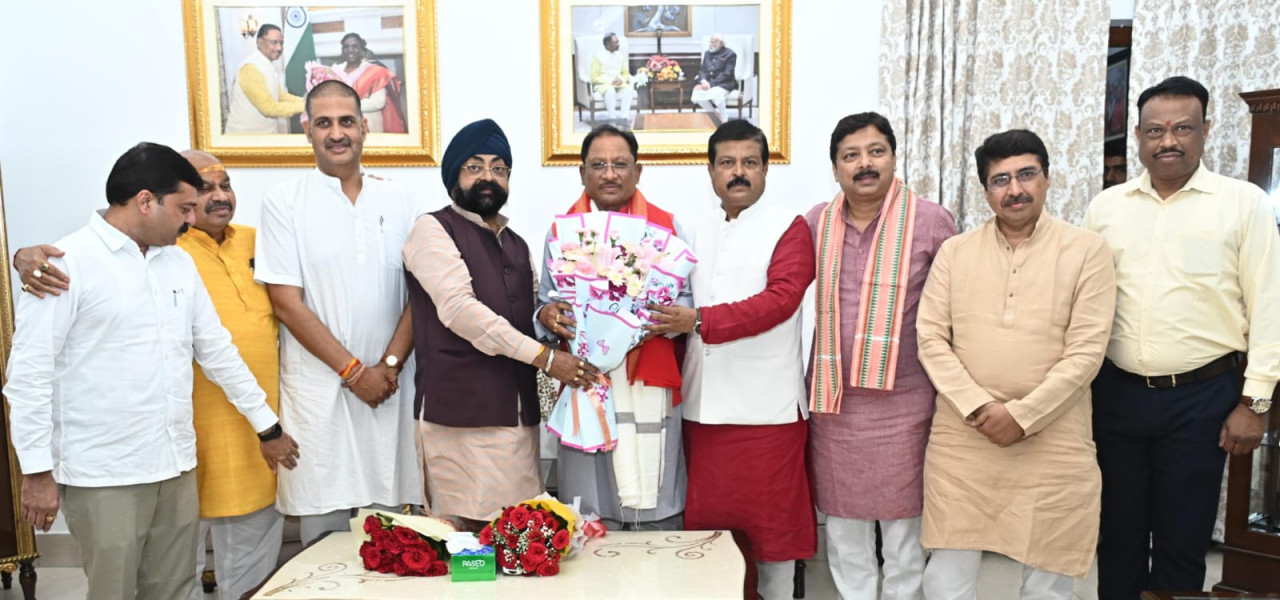 मुख्यमंत्री विष्णु देव साय से मुख्यमंत्री निवास कार्यालय में विभिन्न मंडल एवं निगमों के नव नियुक्त अध्यक्षों ने की सौजन्य मुलाकात…