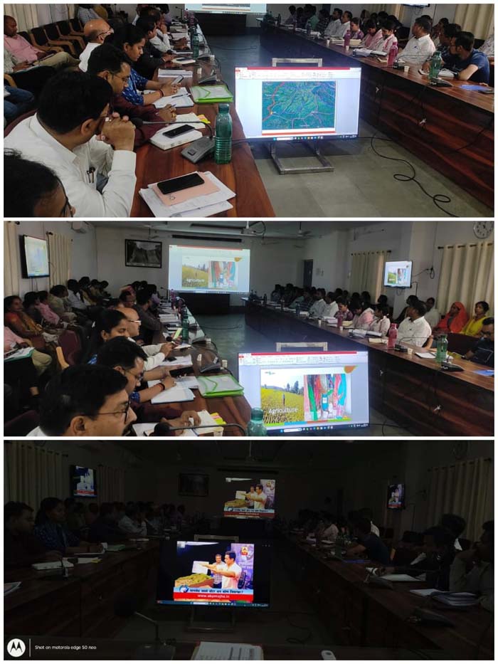 मनरेगा योजनांतर्गत संगम अभियान, युक्तधारा एवं जल शक्ति अभियान पर आधारित जिला स्तरीय प्रशिक्षण कार्यशाला संपन्न मनरेगा योजनांतर्गत संगम अभियान, युक्तधारा एवं जल शक्ति अभियान पर आधारित जिला स्तरीय प्रशिक्षण कार्यशाला संपन्न