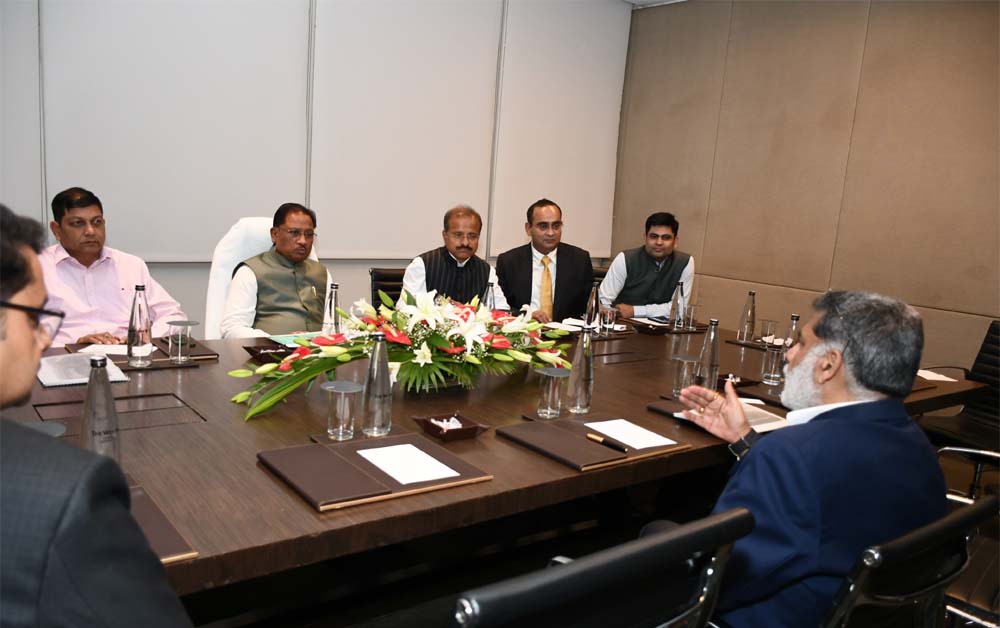 छत्तीसगढ़ में सात सितारा हॉस्पिटैलिटी परियोजनाओं में औरिया ग्रुप की रुचि, मुख्यमंत्री से की निवेश पर चर्चा