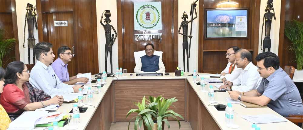 मुख्यमंत्री साय की अध्यक्षता में स्वास्थ्य विभाग की समीक्षा बैठक सम्पन्न