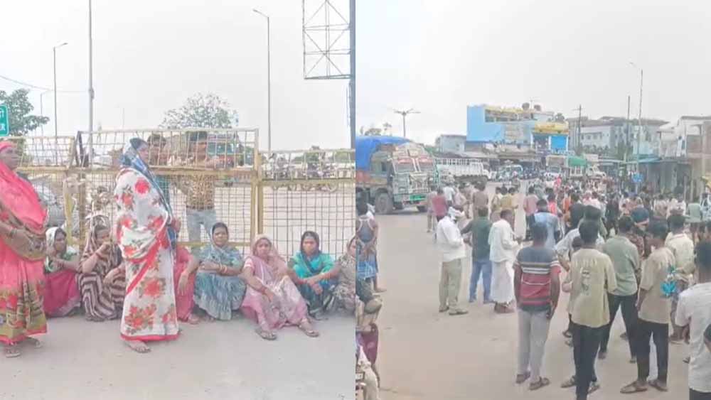 सड़क हादसे में घर का बुझा चिराग, मां हुई बेहोश… स्थानीय लोगों ने नेशनल हाइवे को किया जाम