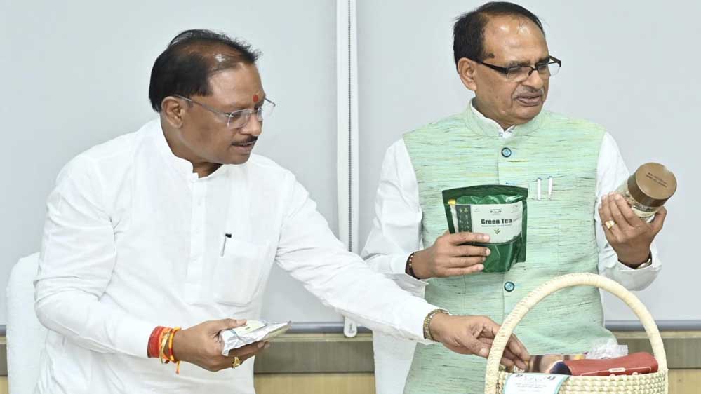 CG की संस्कृति, स्वाद और स्वावलंबन की सोंधी महक से सजी जशप्योर ब्रांड के उत्पादों की केंद्रीय कृषि मंत्री शिवराज सिंह चौहान ने की सराहना