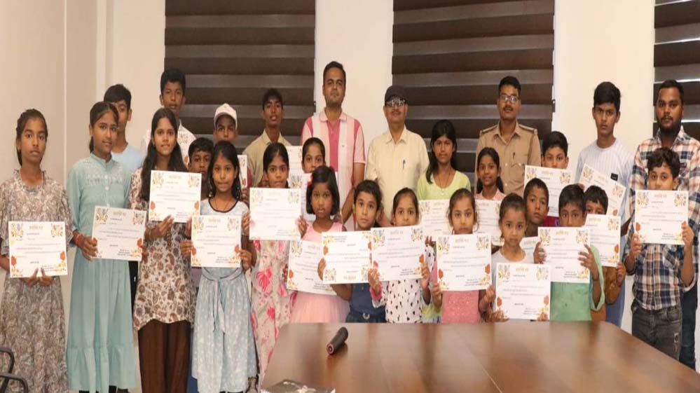 नंदनवन जंगल सफारी में समर कैंप का हुआ समापन, पर्यावरण संरक्षण का पाठ सीखा बच्चों ने