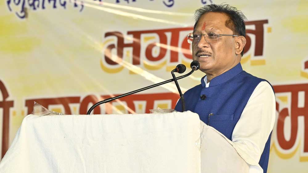 रायपुर : ब्राम्हण समाज ने किया है ज्ञान और संस्कार देने का कार्य – मुख्यमंत्री श्री विष्णु देव साय रायपुर : ब्राम्हण समाज ने किया है ज्ञान और संस्कार देने का कार्य – मुख्यमंत्री श्री विष्णु देव साय