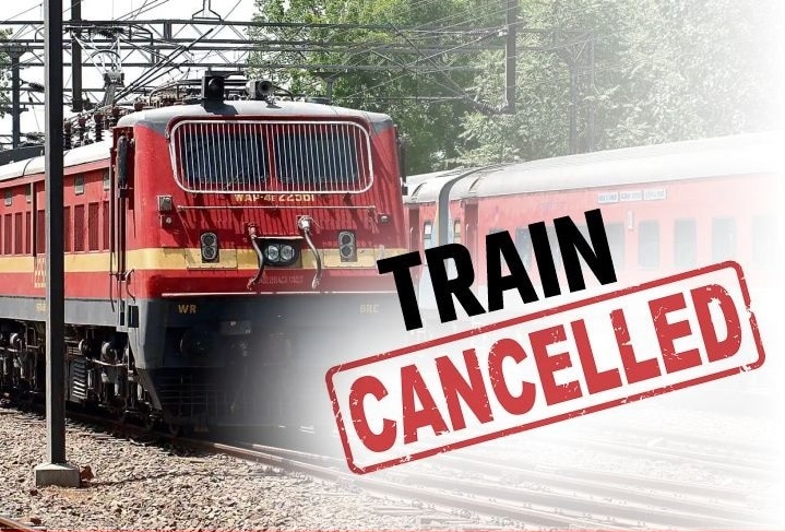 Trains Cancelled: शादी सीजन में रेलवे का झटका, यात्रियों की बढ़ी मुश्किलें,छत्तीसगढ़ से गुजरने वाली कई ट्रेनें रद्द…यात्रा से पहले देखें पूरी सूची…. Trains Cancelled: शादी सीजन में रेलवे का झटका, यात्रियों की बढ़ी मुश्किलें,छत्तीसगढ़ से गुजरने वाली कई ट्रेनें रद्द…यात्रा से पहले देखें पूरी सूची….