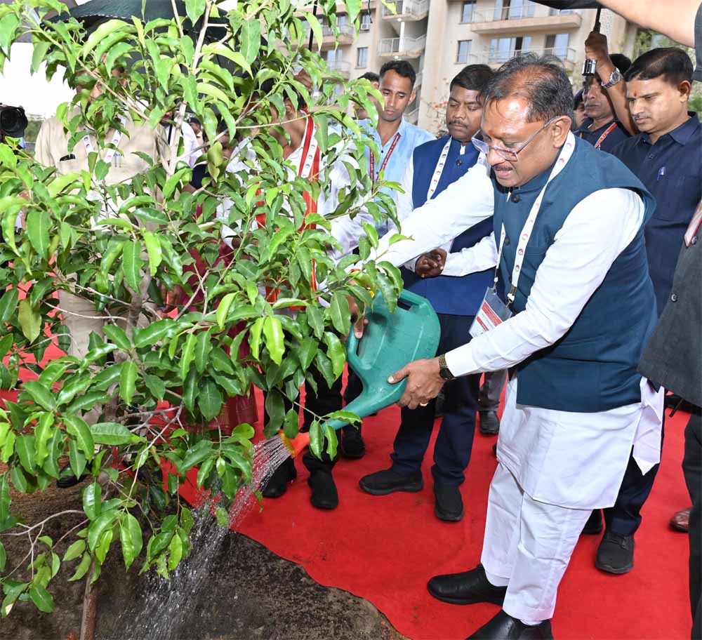 मुख्यमंत्री ने आईआईएम रायपुर परिसर में किया सुशासन वाटिका का शुभारंभ मुख्यमंत्री ने आईआईएम रायपुर परिसर में किया सुशासन वाटिका का शुभारंभ